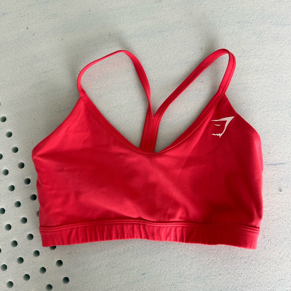 Gymshark Red Sports Bra